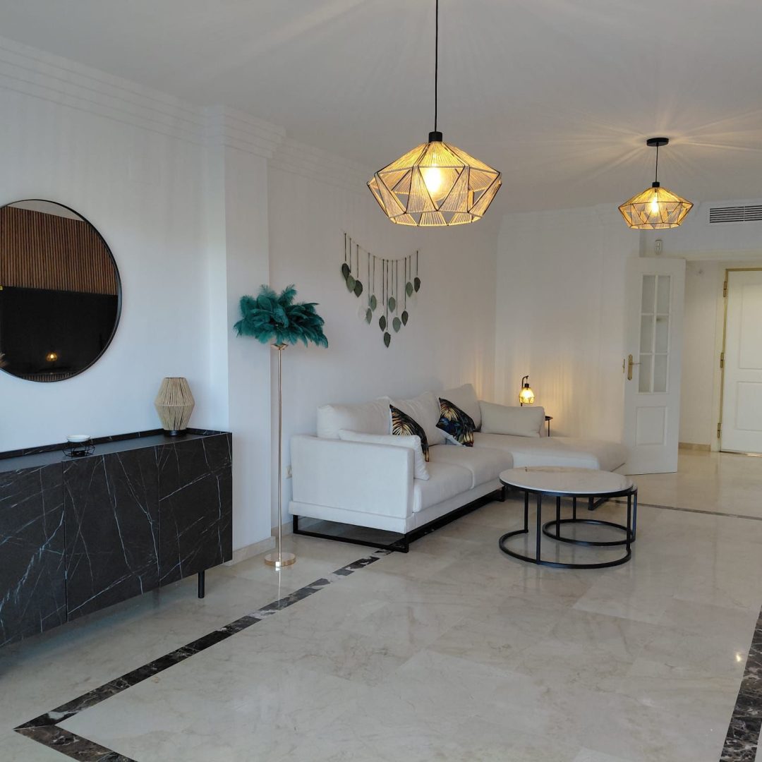 apartamento en venta Marbella Rio Real  salon